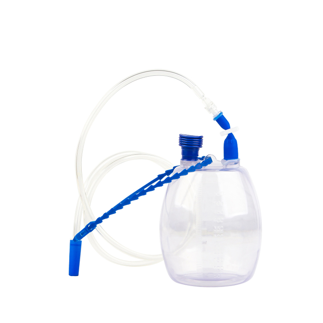 Closed Springs Wound Drainage Reservoir System With Negative Pressure