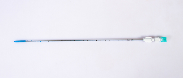 China Manufacturers Produce CE Certificated Disposable PVC Chest Drainage Catheter with Trocar