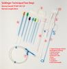 CE/ISO Approved Direct Access Seldinger Technique Biliary Drainage Intemal And External Drainage Kit Pigtail Drainage Catheter-W