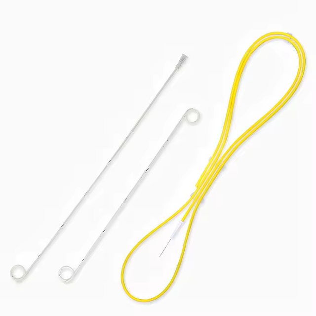 Disposable Guiding Foley Fogarty Stent Set Single J Catheter Set With Pigtail Catheter Medical Consumables
